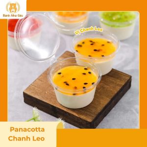 panna cotta chanh leo