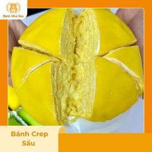 Bánh crep sầu riêng