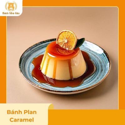 bánh flan caramel
