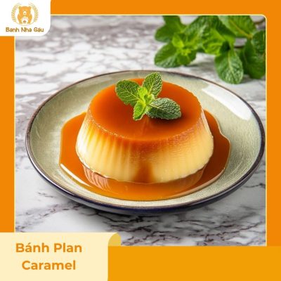 bánh flan caramel