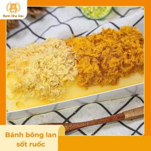 Bánh Bông Lan Sốt Ruốc