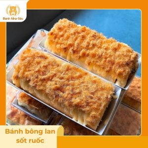 Bánh Bông Lan Sốt Ruốc