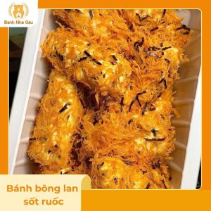 Bánh Bông Lan Sốt Ruốc