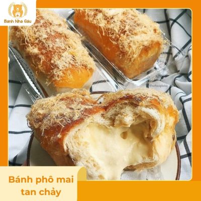Bánh mì phô mai tan chảy
