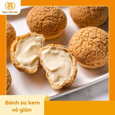 Bánh Su Kem Vỏ Giòn