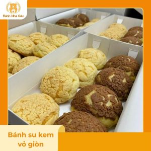 Bánh Su Kem Vỏ Giòn
