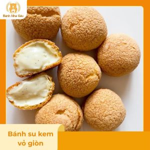 Bánh Su Kem Vỏ Giòn