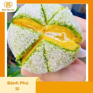 bánh phú sĩ sầu riêng