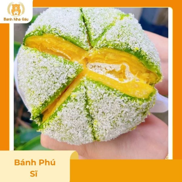 bánh phú sĩ sầu riêng