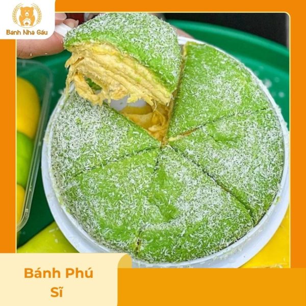 Bánh phú sĩ sầu riêng
