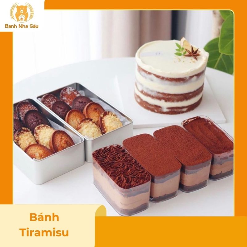 Bánh tiramisu chuẩn vị