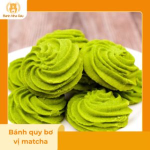 banh quy matcha