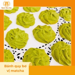 banh quy matcha