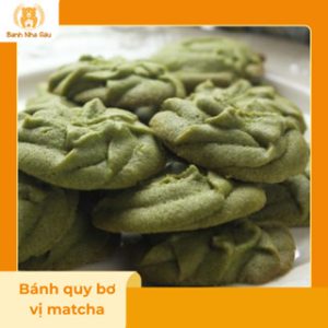 banh quy matcha