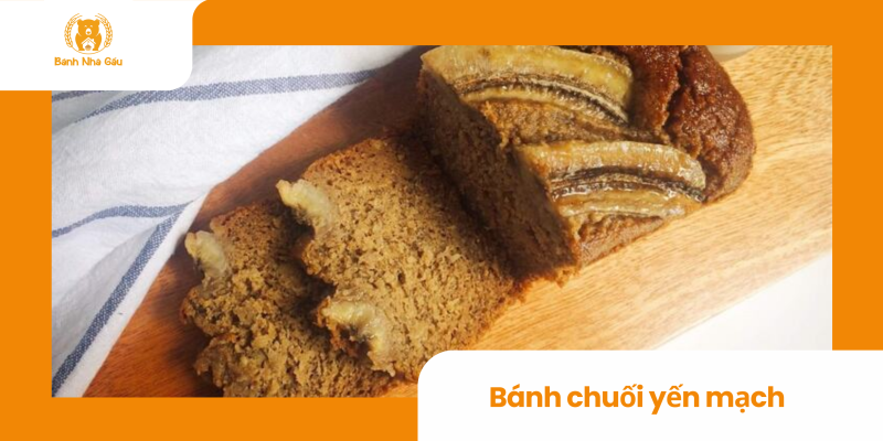 Bánh chuối yến mạch